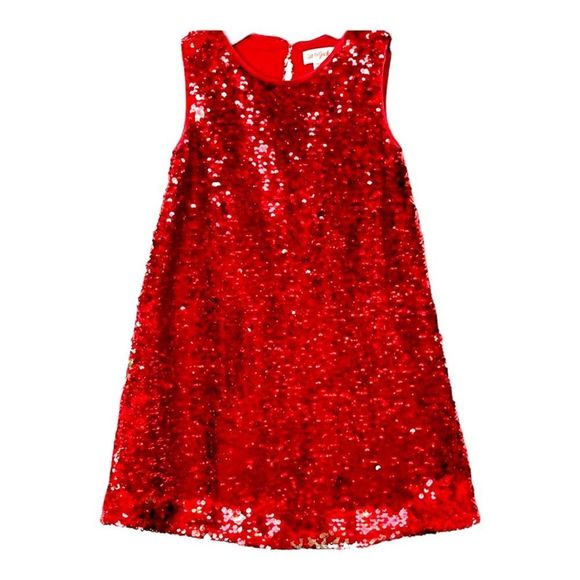Cat & Jack Mermaid Sequins Dress Size XS 4-5 - Picture 4 of 6